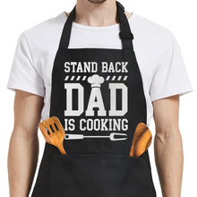 SANDJEST Funny Mens Aprons with Pockets for BBQ Grilling Cooking Grandpa Husband Apron for Birthday Christmas Father's Day
