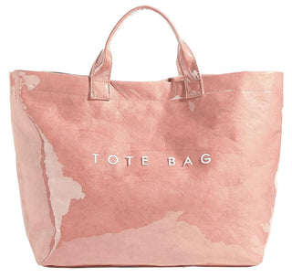 Lushandy PVC Tote Bag Women's Letters Print Hobo Handbag 14L Waterproof Plastic Tote Purse for Work, Beach, Shopping