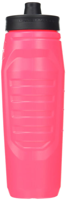 Under Armour Squeeze Water Bottles, 32 oz Water Bottles, Sideline Sports Water Bottle with Quick-Shot Lid, Quick & Easy Hydration, Gym Water Bottles, Squeeze Bottle, 1 32oz Bottle