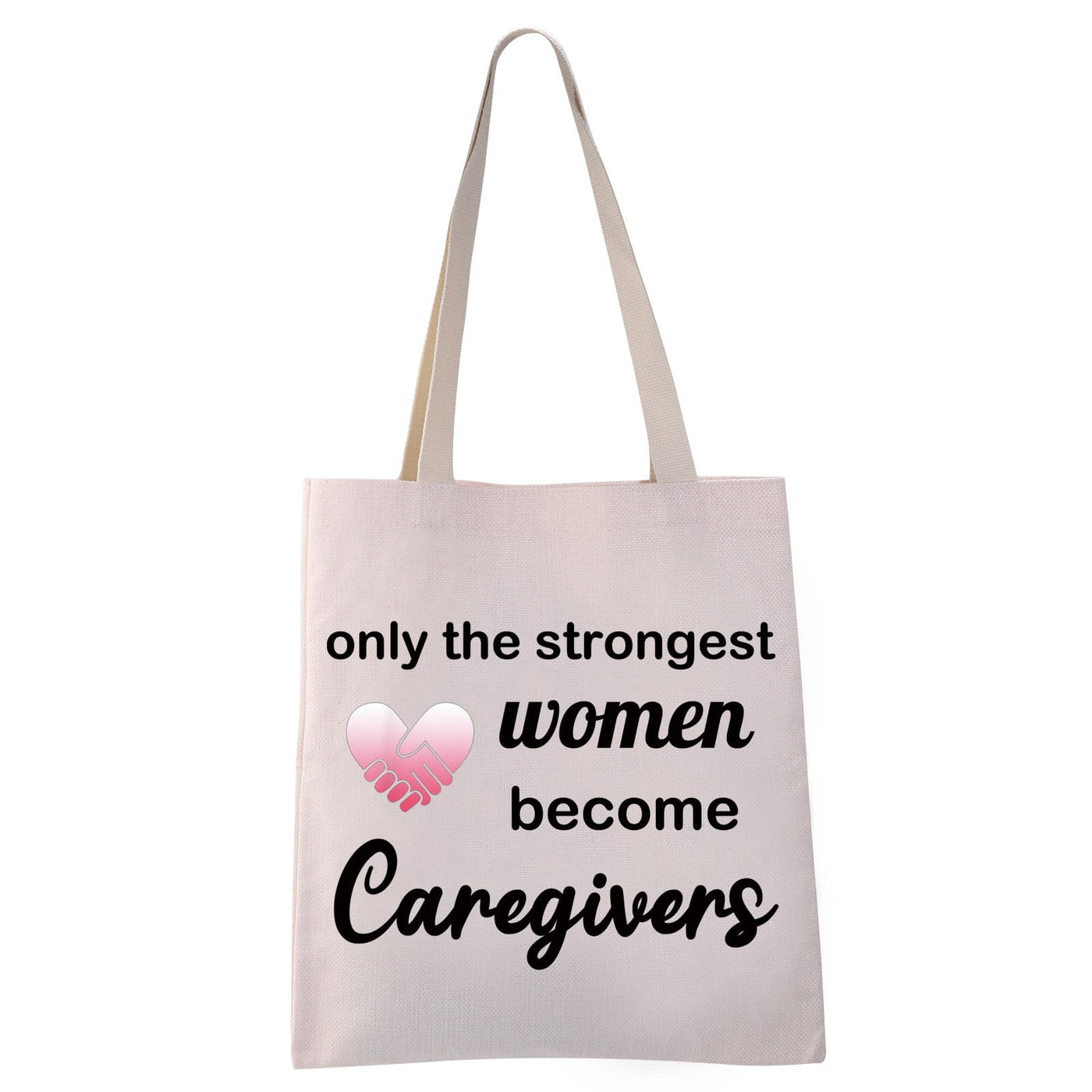 VAMSII Caregiver Tote Bag - Appreciation Gifts Canvas Bag for Women - Caretaker Supplies