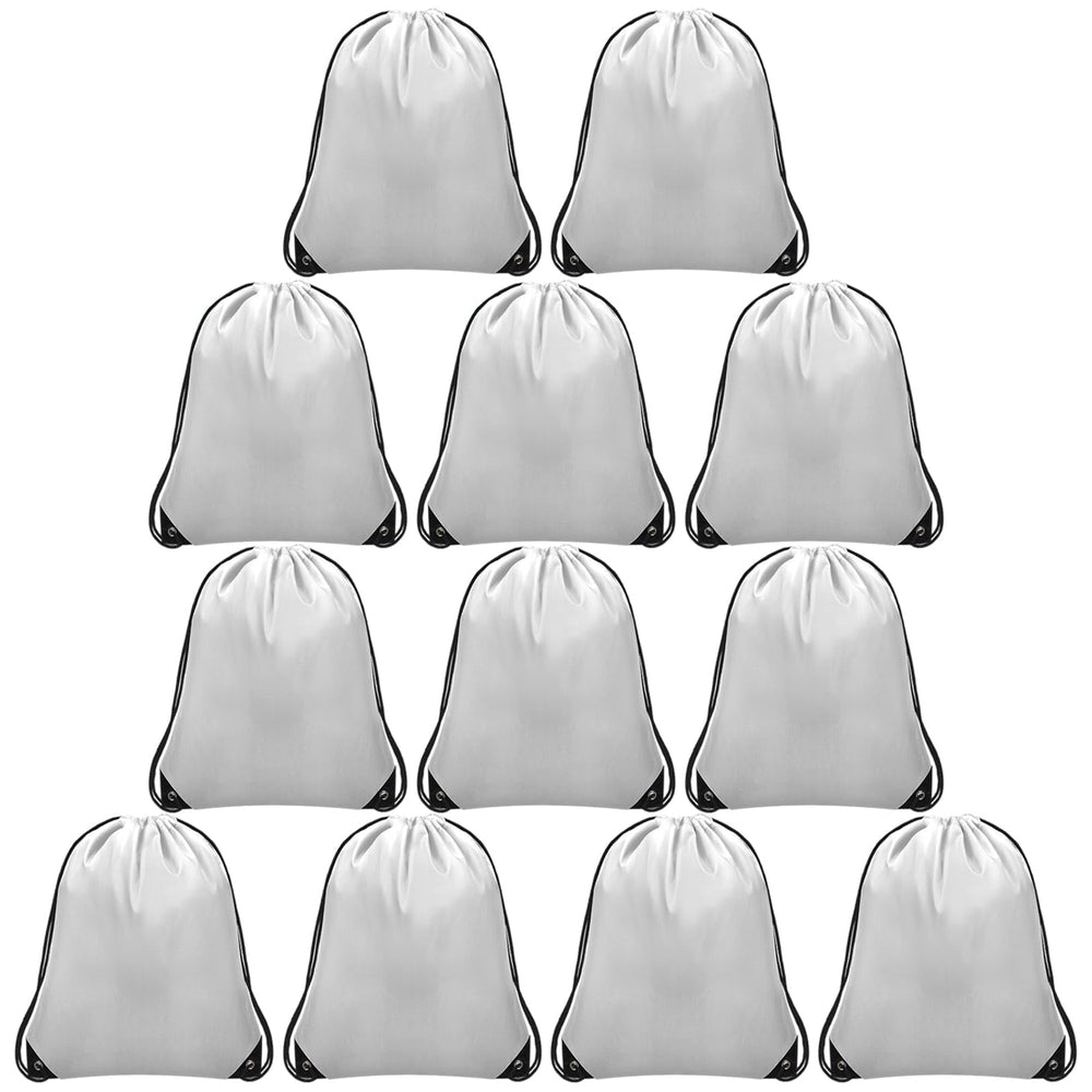 Grneric Drawstring Backpack Bulk 6 PCS, Drawstring Bags String Backpack Cinch Sack Gym Bags for Sport Trip Beach Swimming, 6 Color