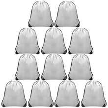 Grneric Drawstring Backpack Bulk 6 PCS, Drawstring Bags String Backpack Cinch Sack Gym Bags for Sport Trip Beach Swimming, 6 Color