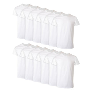 Hanes Men's Undershirt Packs, Stay-Tucked Soft Cotton Undershirts, Best Undershirts for Men, White/Black/Asstd Multipacks