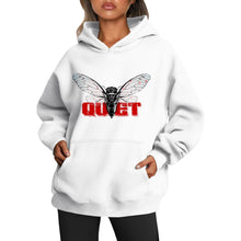 Womens 2025 Oversized Hoodie Graphic Pullover Sweatshirt Fall Winter Long Sleeve Warm Casual Top with Kangaroo Pocket