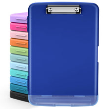 Sooez Clipboards with Storage, High Capacity Clip Boards 8.5x11 with Storage, Heavy Duty Nursing Clipboard Folder, Plastic Clipboard with Pen Holder for Women Teachers Work, School & Office Supplies