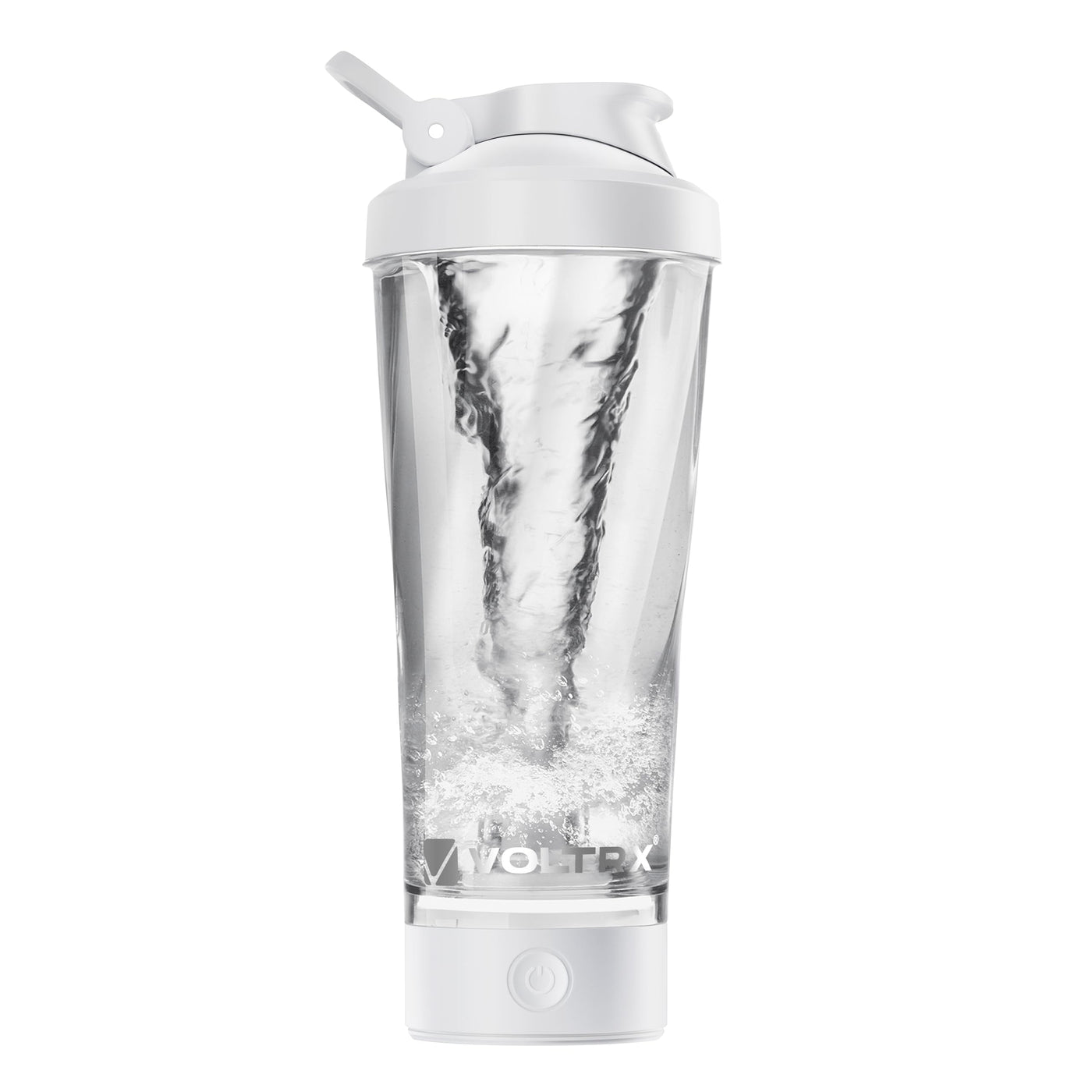 VOLTRX Premium Electric Protein Shaker Bottle, Made with Tritan - BPA Free - 24 oz Vortex Portable Mixer Cup/USB Rechargeable Shaker Cups for Protein Shakes