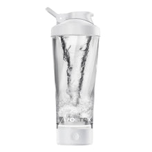 VOLTRX Premium Electric Protein Shaker Bottle, Made with Tritan - BPA Free - 24 oz Vortex Portable Mixer Cup/USB Rechargeable Shaker Cups for Protein Shakes