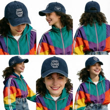 Bulk Custom Hat - Personalized Embroidered & Printed Baseball Cap to Text/Logo, Soft Washed Cotton Breathable Adjustable