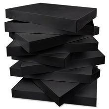 MUMULULU 8 PCS Kraft Paper Gift Boxes with Lids Sizes 11'' x 7.48'' Brown Boxes for Birthdays Graduations Christmas Weddings Baby Showers