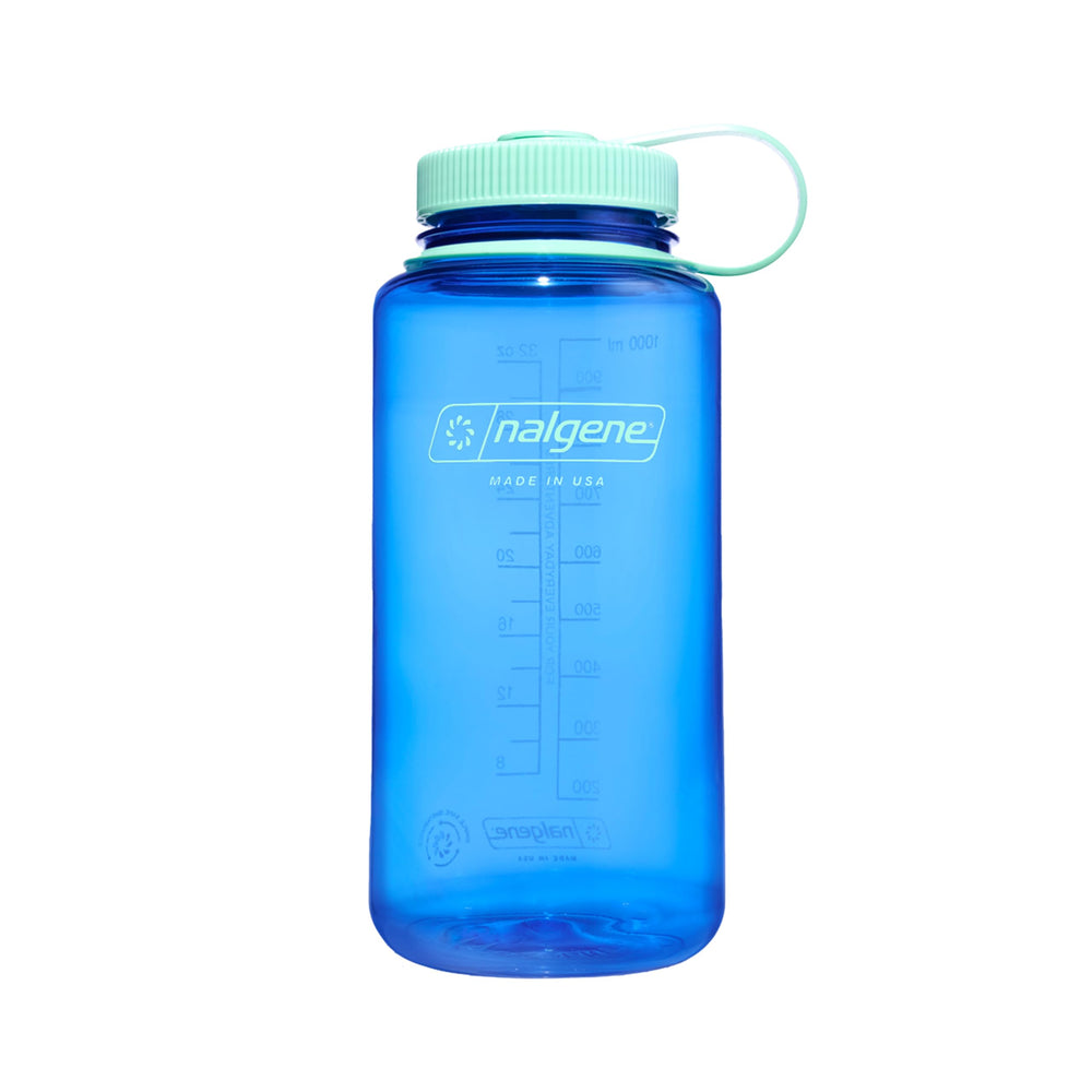 Nalgene 32 oz Wide Mouth Water Bottle | BPA-Free, Durable & Leak Proof, Lightweight Bottle for Hiking & Gym, Work & Travel