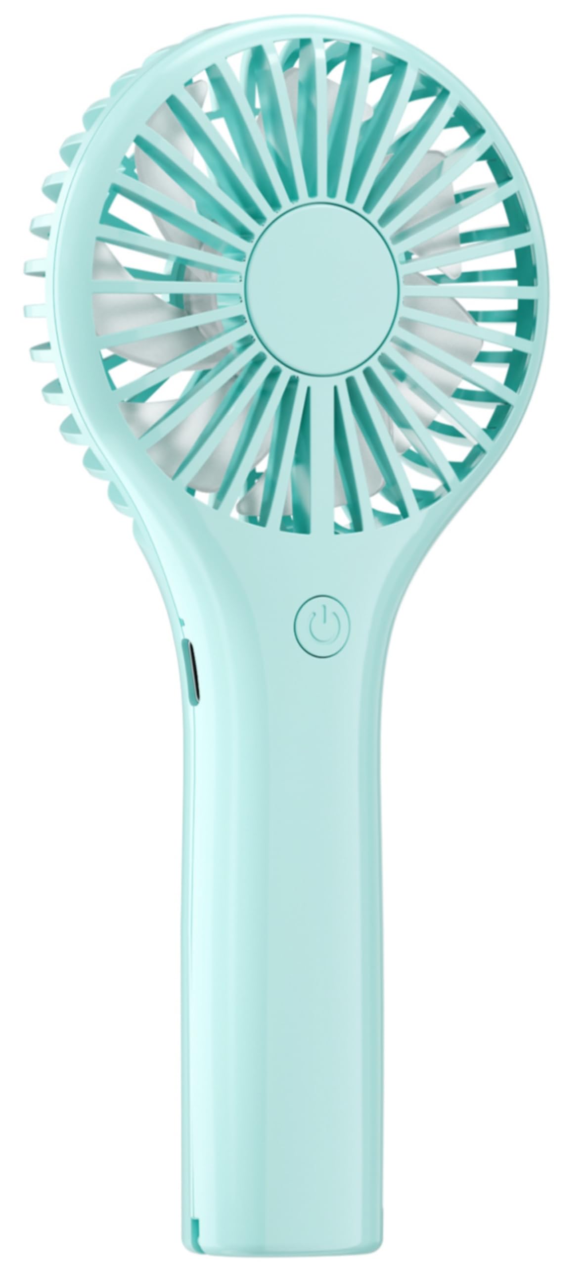 Edvision Portable Mini Fan - Powerful Personal Handheld Fan with 3 Speeds, Cute and Small, USB Rechargeable for Travel/Lash/Makeup/Outdoor/Home, Pink