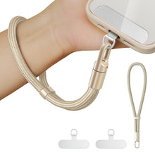 Anti Theft Phone Wrist Strap With 2 Metal Tether Tabs，Adjustable Wristlet & Hand Cell Phone Lanyard for Women and Men