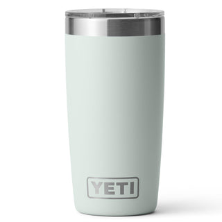 YETI Rambler 10 oz Tumbler, Stainless Steel, Vacuum Insulated with MagSlider Lid, Black Forest Green