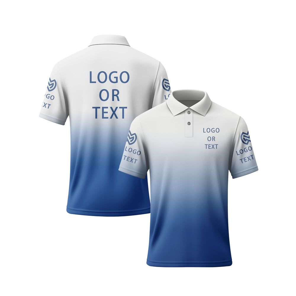 Custom Polo Shirts for Men Women Design Your Own Text Logo Image Personalized Printed Golf Work Shirts Business Casual