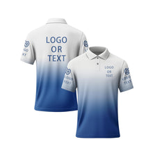 Custom Polo Shirts for Men Women Design Your Own Text Logo Image Personalized Printed Golf Work Shirts Business Casual