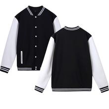 babyhealthy Women's Men's Varsity Baseball Jacket Casual Letterman Bomber Jacket Windbreaker Lightweight Jacket Coat