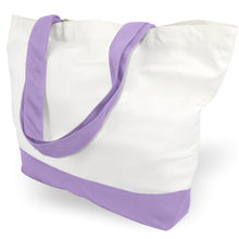 TOPDesign 1 | 3 | 6 | 12 | 24 Pack Super Strong Large 12oz Cotton Canvas Tote Bag, Reusable Grocery Shopping Cloth Bag, Fashionable Two-Tone Tote for Crafts, DIY Your Creative Designs (Pack of 1)