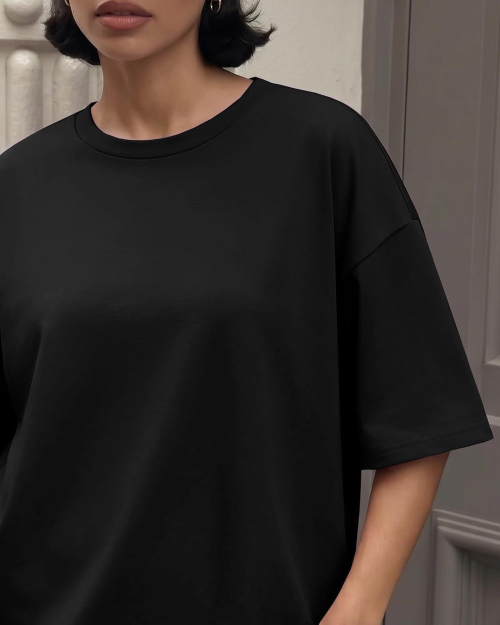 GAYHAY Oversized Tshirts for Women - Spring Summer Workout Clothes Short Sleeve Tops Crew Neck Tee Shirts Fashion Casual 2026