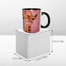 Giraffe Coffee Mug 11 OZ Ceramic Tea Cup Women Men Gifts Office Home Microwaveable & Dishwasher Safe Christmas Birthday