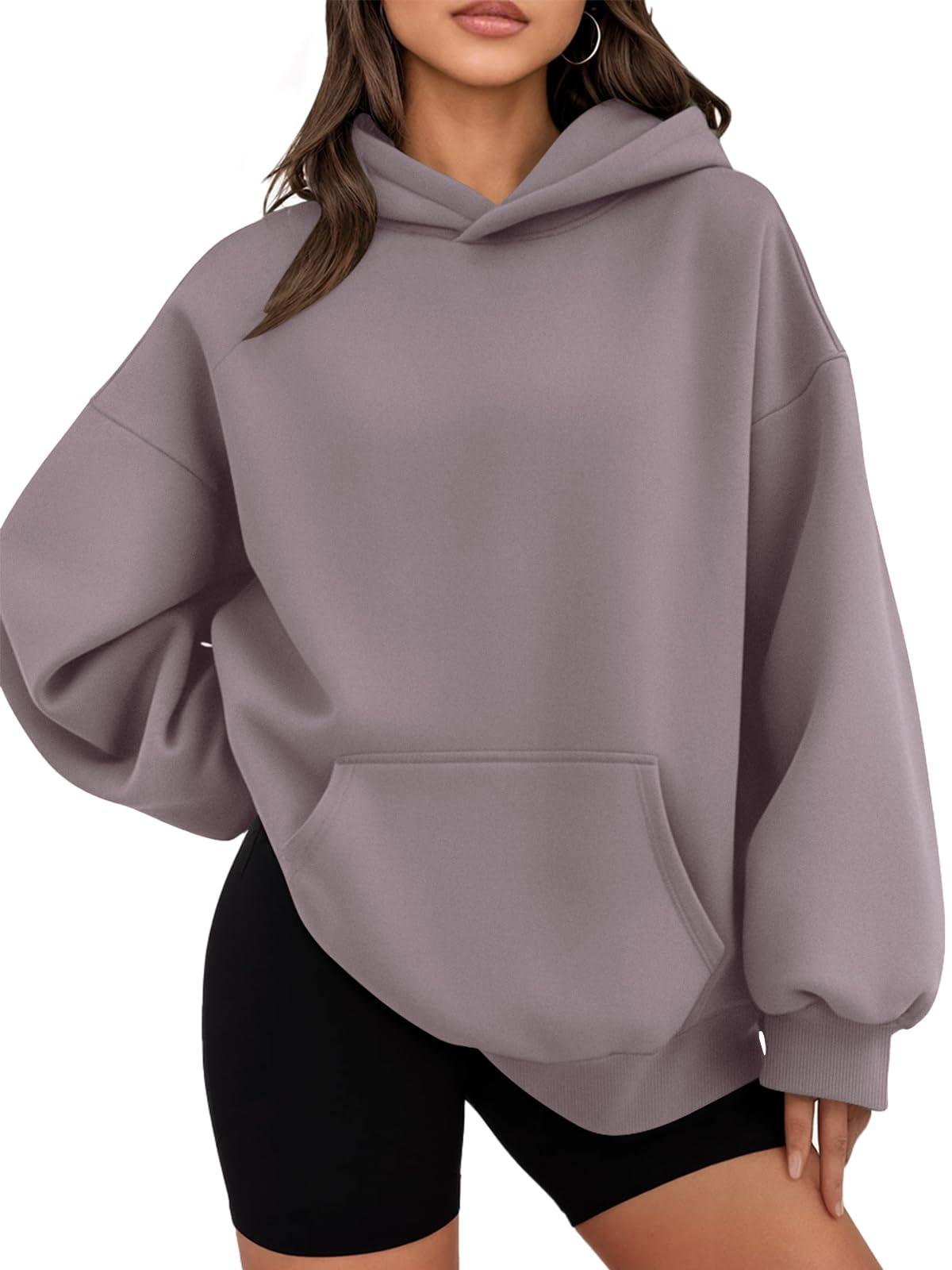 WYNNQUE Hoodies for Women Oversized Sweatshirts Fall Fashion Outfits 2026 Casual Sweaters Tops Fleece Workout Winter Clothes