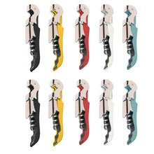 Kit-Home Professional Waiter Corkscrew Wine Openers Set (4 PCS),Upgraded with Heavy Duty Stainless Steel Hinges Wine Key for Restaurant Waiters, Sommelier, Bartenders