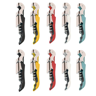Kit-Home Professional Waiter Corkscrew Wine Openers Set (4 PCS),Upgraded with Heavy Duty Stainless Steel Hinges Wine Key for Restaurant Waiters, Sommelier, Bartenders