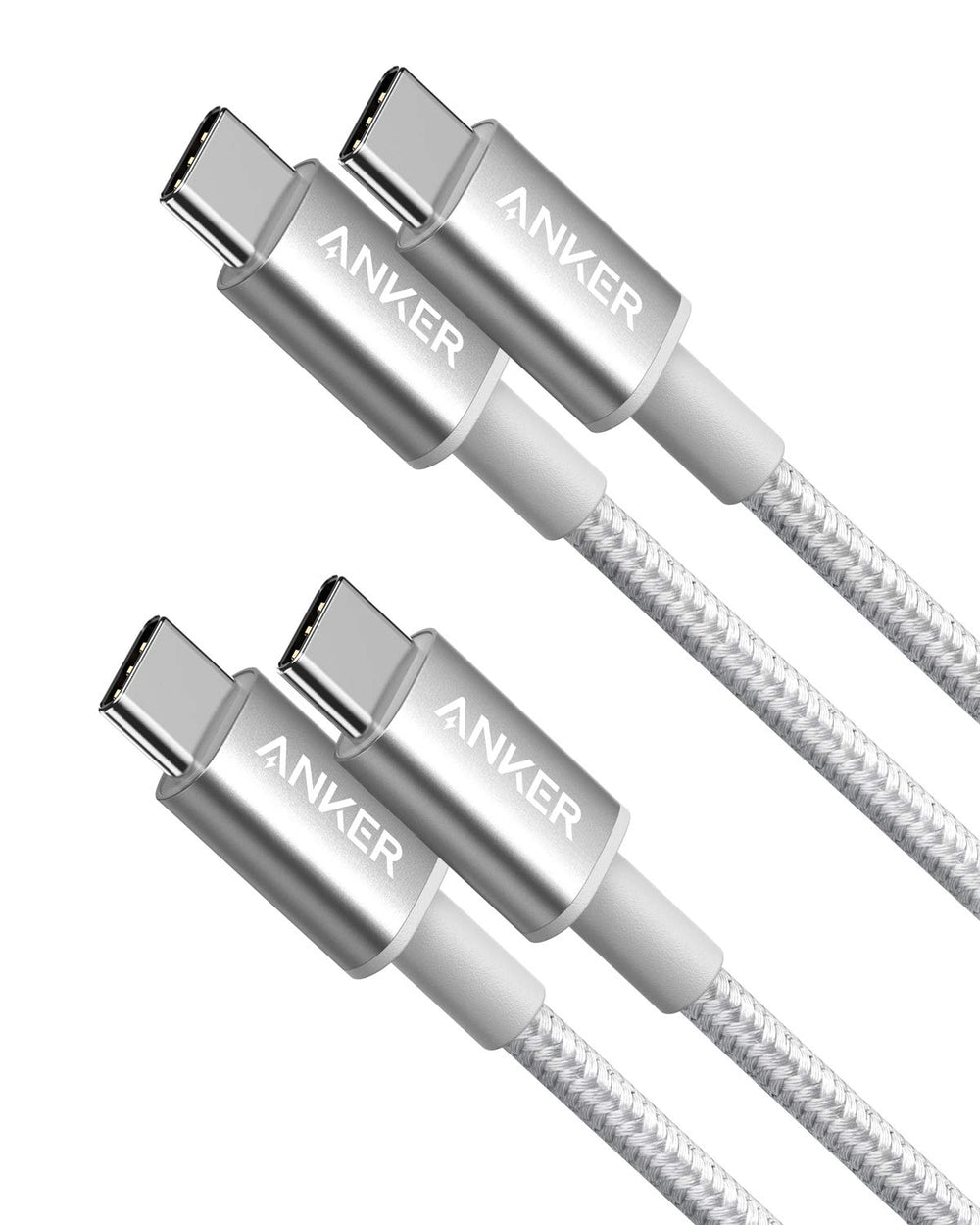 Anker USB C to USB C Cable, Type-C 60W Fast Charging Cable (6 FT, 2Pack) for iPhone 17 Series, iPad mini 6 and More (Black)