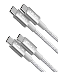 Anker USB C to USB C Cable, Type-C 60W Fast Charging Cable (6 FT, 2Pack) for iPhone 17 Series, iPad mini 6 and More (Black)
