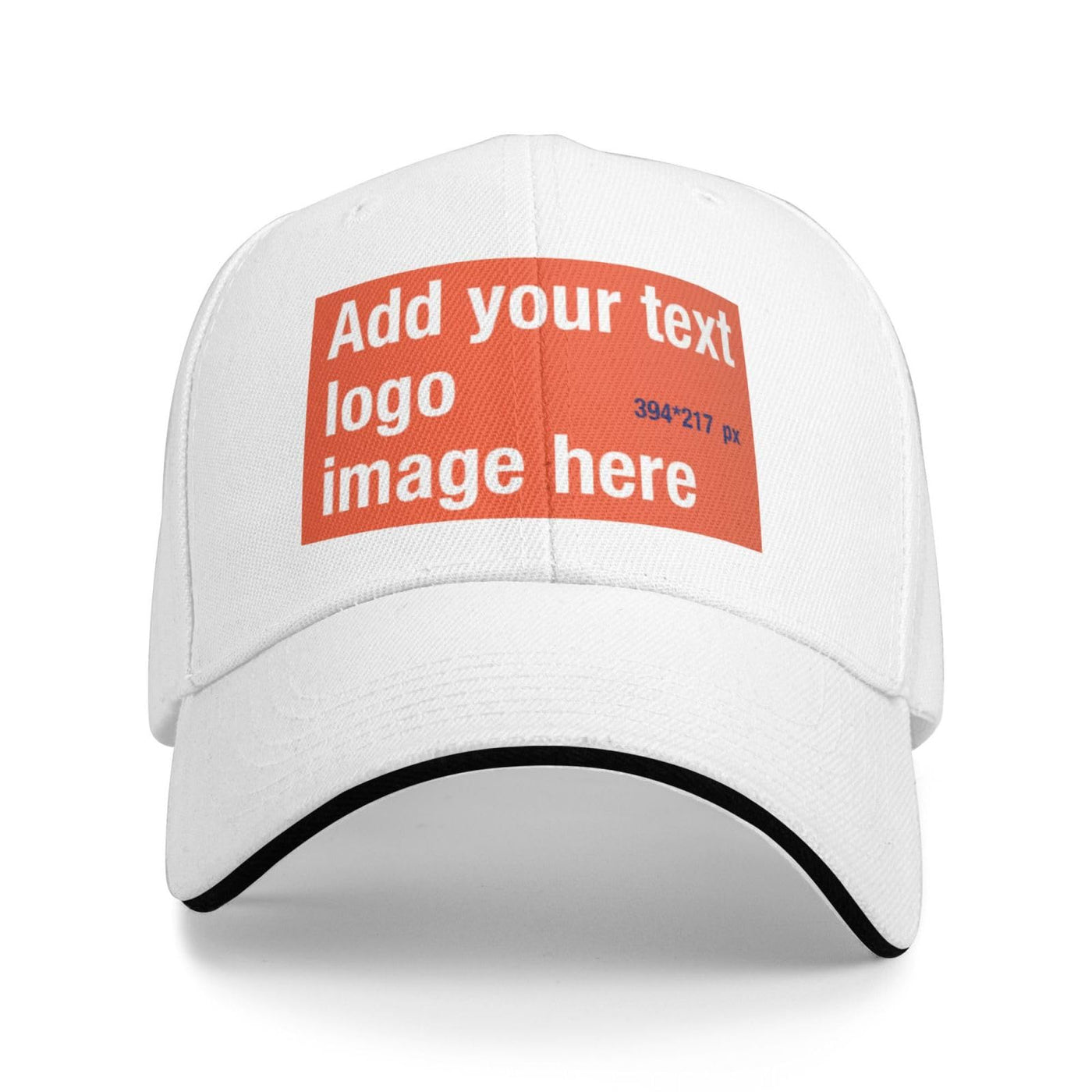 Custom Baseball Hats for Men & Women - Add Text/Photo/Logo - Adjustable Breathable Outdoor Hat, Sports & Casual- Bulk Supply