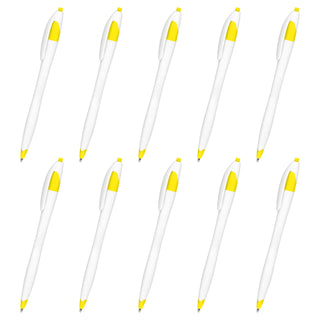 DISCOUNT PROMOS Personalized Ballpoint Pens Bulk Pack of 4-5,000 counts Black Ink, Slim & Curvy Design, Retractable, Ideal for Office, Corporate Merchandise, Tradeshows- Teal