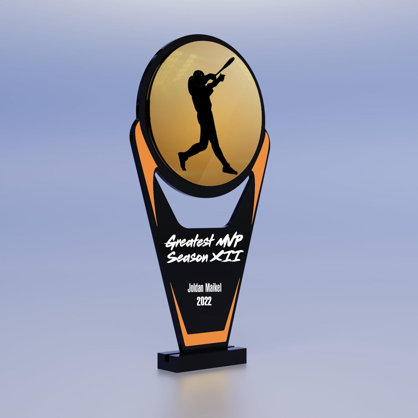 EGD Personalized Acrylic Trophy Award for Activities I Custom Trophy Plaque I Customizable Awards and Trophies I Customize Your Employee Appreciation Gifts (Award No Logo)