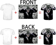 Custom T Shirt, 3D All Over Print Personlized T Shirt, Add Your Image/Photo T-Shirt Front/Back Print