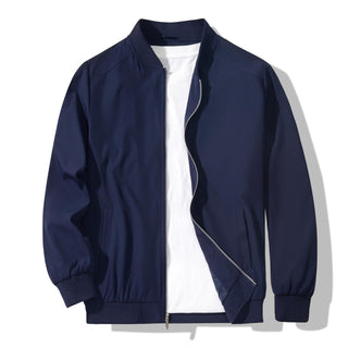Men's Bomber Jacket Fashion Stylish Lightweight Windbreaker Spring Fall Casual Jackets for Men