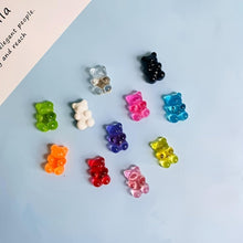 10pcs Gummy Bear Fridge Magnets | Strong Small Cute Fun Decorative | Office Kitchen Locker Whiteboard Organization