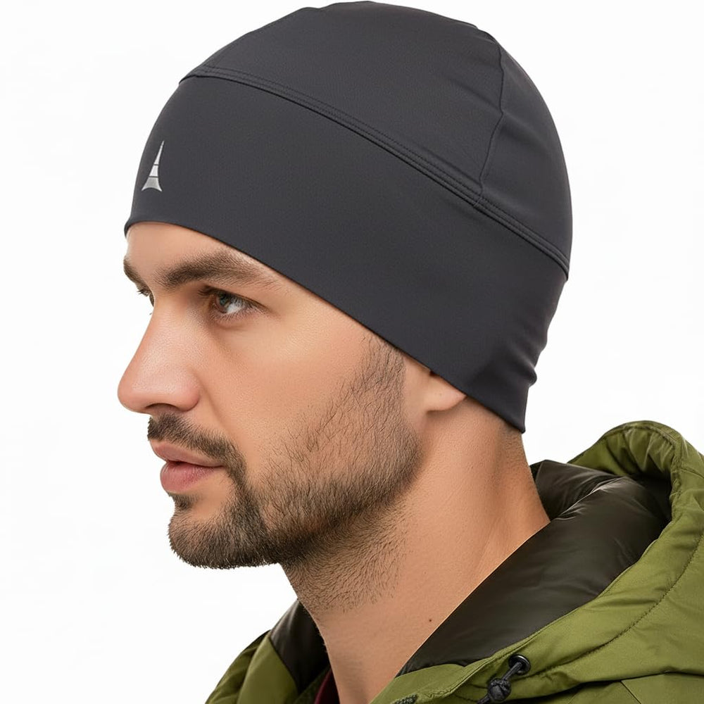 Helmet Liner Sweat Wicking Skull Cap Beanie. Ultimate Performance Moisture Wicking. Fits Under Helmets