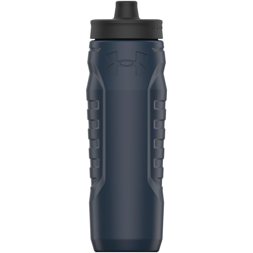 Under Armour Squeeze Water Bottles, 32 oz Water Bottles, Sideline Sports Water Bottle with Quick-Shot Lid, Quick & Easy Hydration, Gym Water Bottles, Squeeze Bottle, 1 32oz Bottle