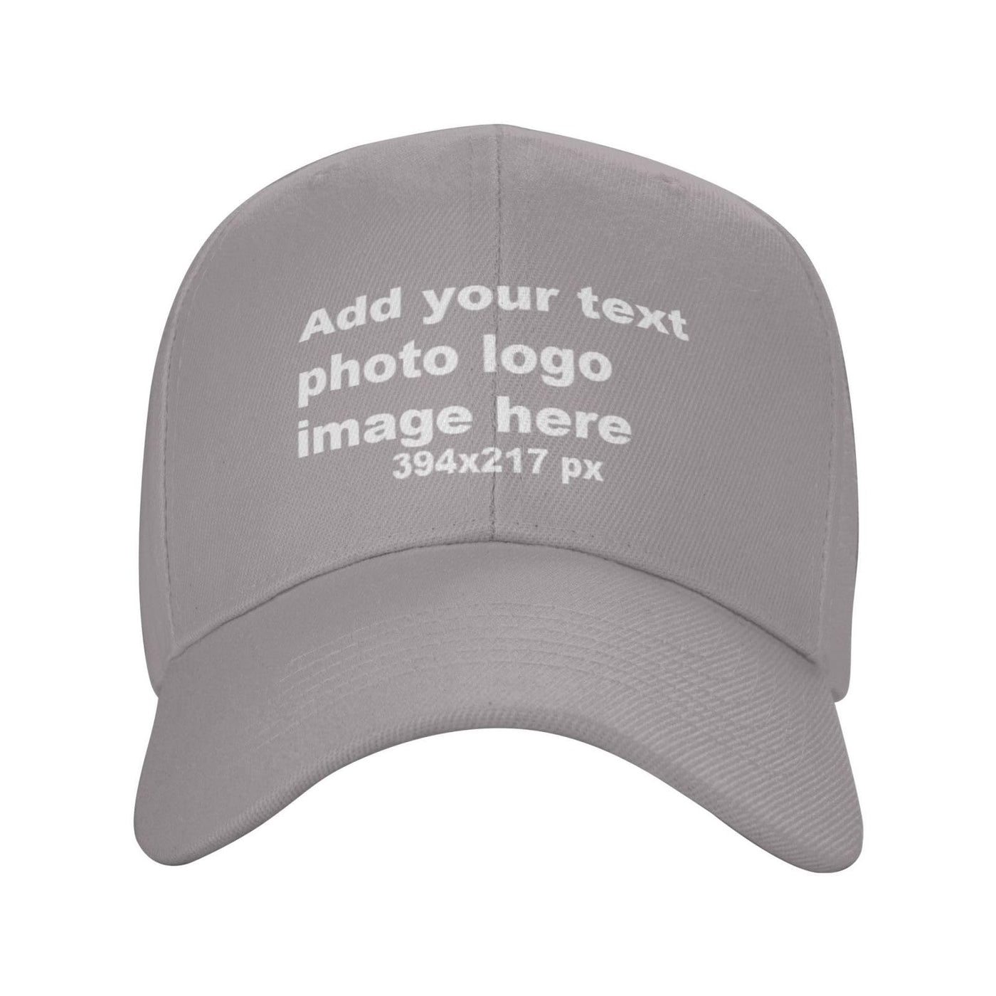 Custom Baseball Hats for Men & Women - Add Text/Photo/Logo - Adjustable Breathable Outdoor Hat, Sports & Casual- Bulk Supply