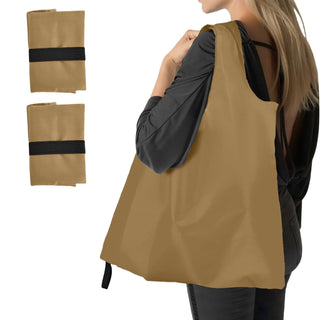 Washable Reusable Grocery Bags, Foldable Reusable Shopping Bags, Polyester Tote, Pocket Size Carrier