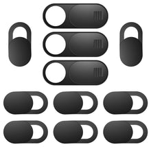 ZUCUCUC Laptop Camera Cover Slide, Phone Camera Cover Slide, 6 Pack Ultra Thin Webcam Cover Slide for Laptop, Desktop, PC, Tablet, Smartphone, Protect Your Privacy and Security(Black)