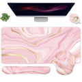 4 Pcs Pink Marble
