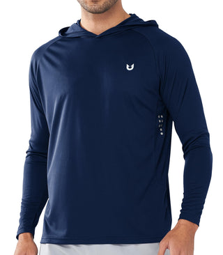 NORTHYARD Men's UPF 50+ Rash Guard Hoodie Long Sleeve Sun Protection Shirt Fishing Swim Beach Hiking Quick Dry Lightweight