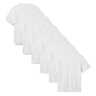 Amazon Essentials Men's Regular-Fit Short-Sleeve T-Shirt, Pack of 6