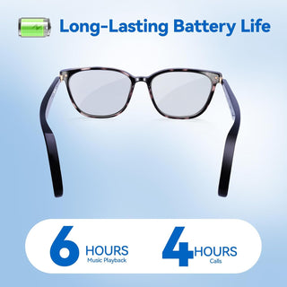 AI Smart Glasses for Men & Women – Powered by ChatGPT, Real-Time Translation, Bluetooth Glasses with Photochromic Lens, Music & Hands-Free Calling, UV & Blue Light Protection, Thin Temples