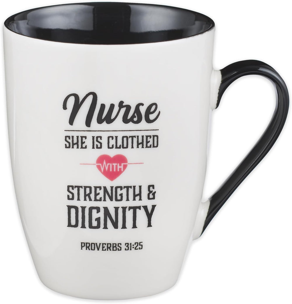 Christian Art Gifts Inspirational Ceramic Coffee & Tea Scripture Mug for Women: Trust in the Lord Encouraging Bible Verse, Microwave & Dishwasher Safe Lead-free, Multicolor Floral, Light Green, 12 oz.