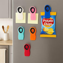 Mr. Pen- Magnetic Chip Clips, 6 Pack, Airtight Seal Reusable Bag Closers for Food Storage, Snacks, Bread & Kitchen Organization, Strong Plastic Clips for Refrigerator Use