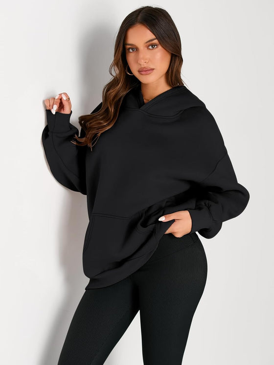 Trendy Queen Womens Oversized Hoodies Pullover Sweatshirts Casual Fall Clothes - hover image