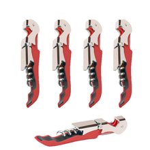 Kit-Home Professional Waiter Corkscrew Wine Openers Set (4 PCS),Upgraded with Heavy Duty Stainless Steel Hinges Wine Key for Restaurant Waiters, Sommelier, Bartenders
