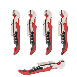 Kit-Home Professional Waiter Corkscrew Wine Openers Set (4 PCS),Upgraded with Heavy Duty Stainless Steel Hinges Wine Key for Restaurant Waiters, Sommelier, Bartenders
