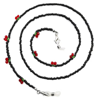 humlbird Mask Lanyard Eyeglasses Chain Healing Crystal Beaded Sunglasses Chains with Pearl for Women