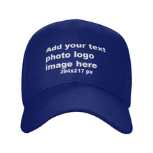 Custom Baseball Hats for Men & Women - Add Text/Photo/Logo - Adjustable Breathable Outdoor Hat, Sports & Casual- Bulk Supply